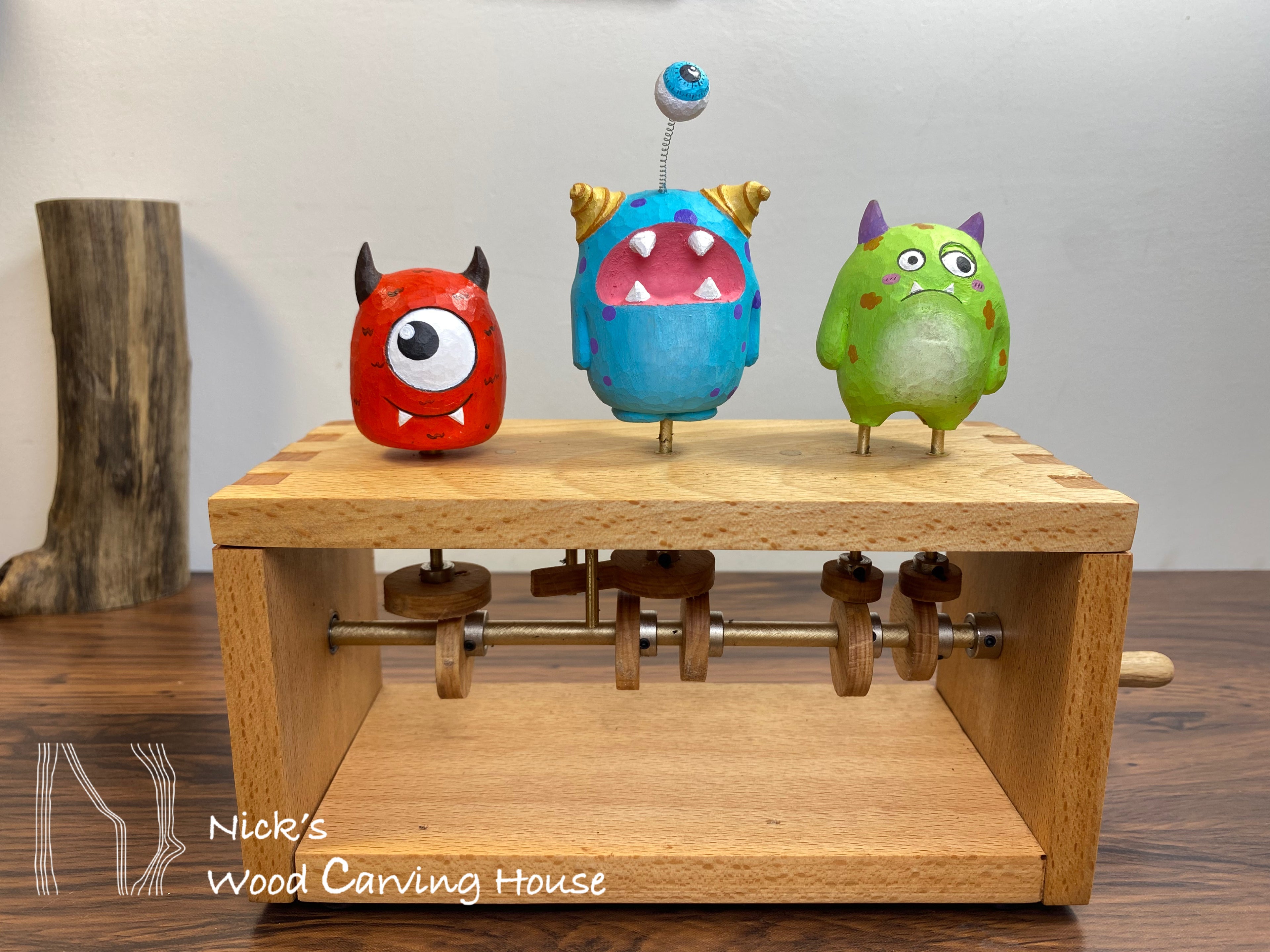 Three Monsters Automaton