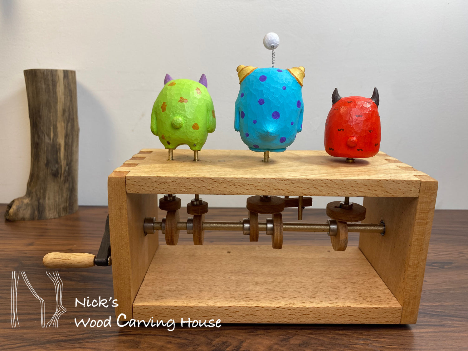 Three Monsters Automaton
