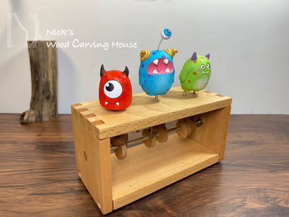 Three Monsters Automaton