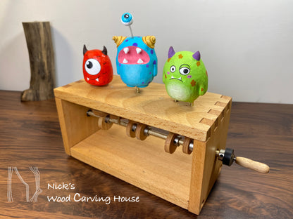 Three Monsters Automaton