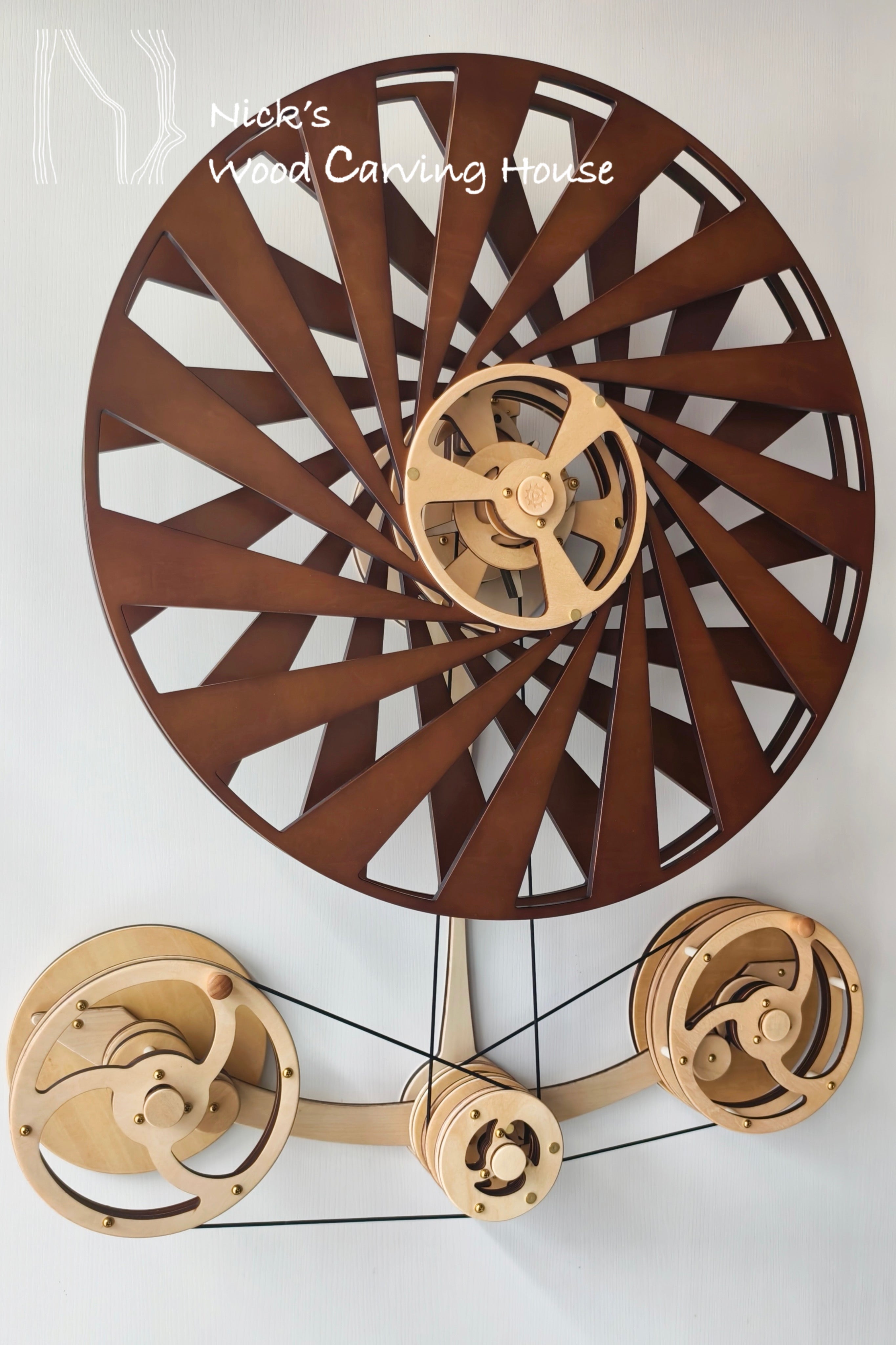 Time Tunnel | Wooden Kinetic Sculpture