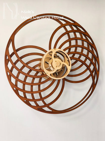 Intertwine | Wooden Kinetic Sculpture
