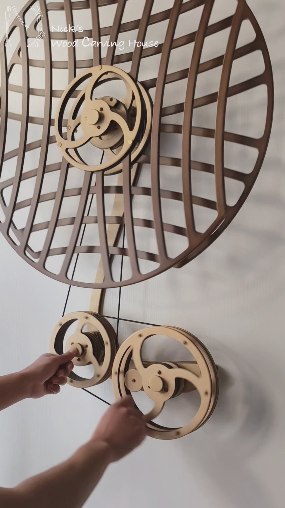 Universe | Wooden Kinetic Sculpture