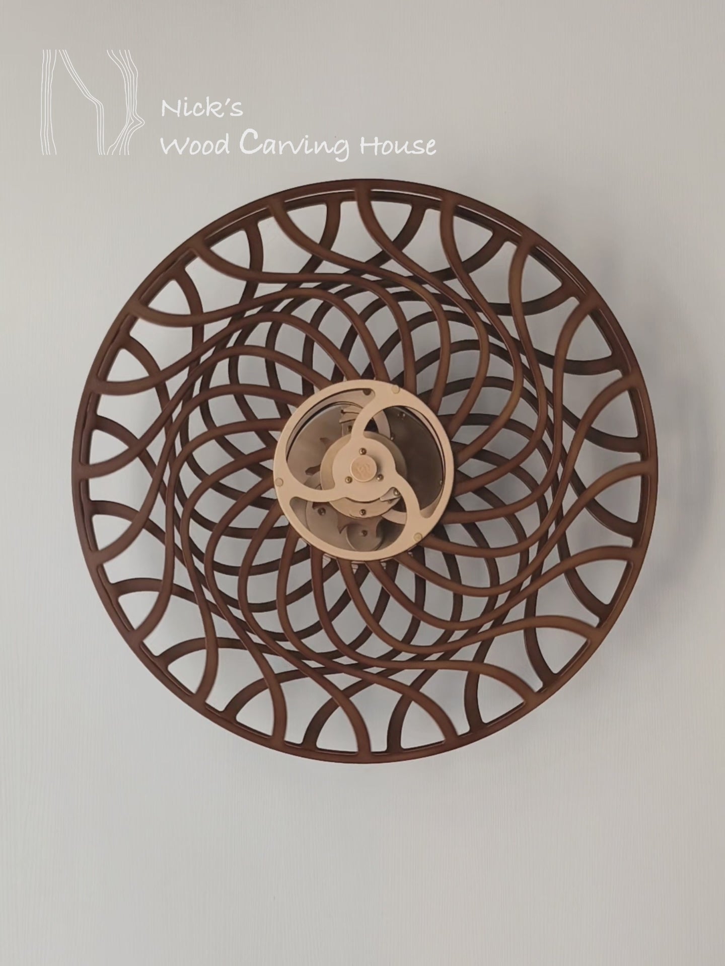 Surge | Wooden Kinetic Sculpture