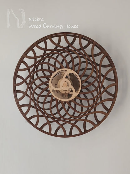 Surge | Wooden Kinetic Sculpture
