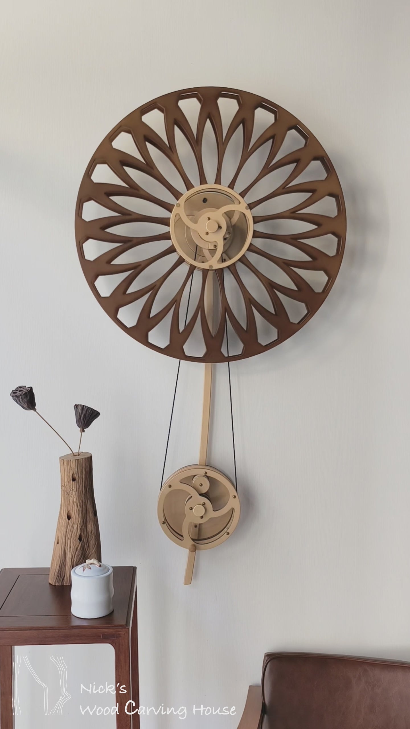 Dandelion | Wooden Kinetic Sculpture